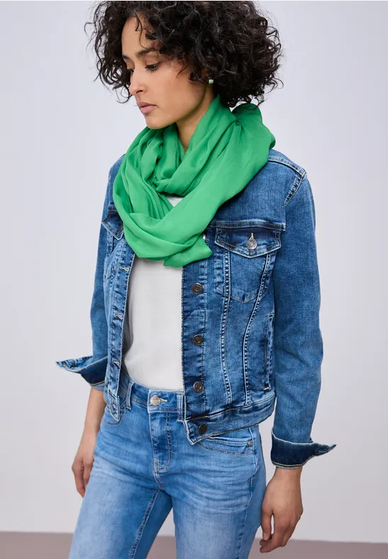 Loop Schal in Unifarbe arcadia green