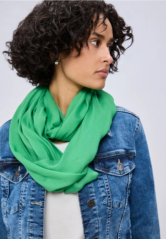 Loop Schal in Unifarbe arcadia green