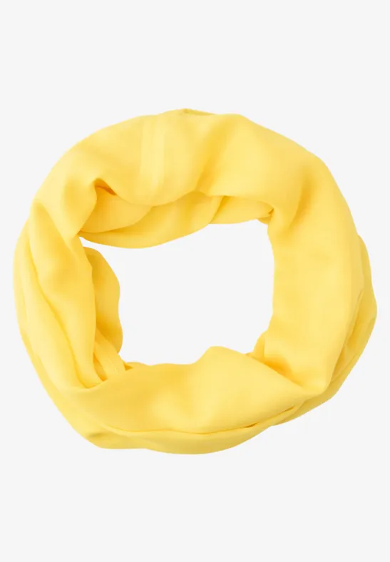 Loop Schal in Unifarbe bloom yellow