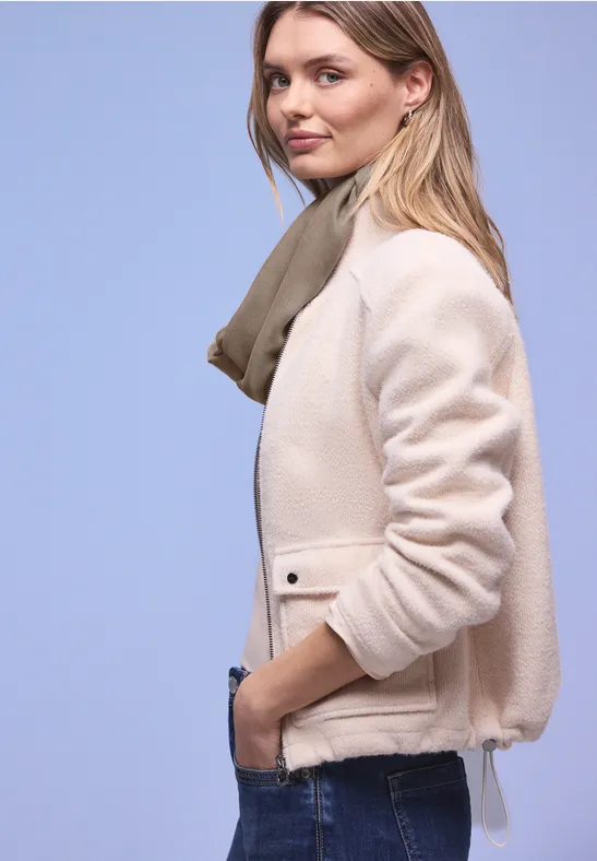 Loop Schal in Unifarbe light terra mocha