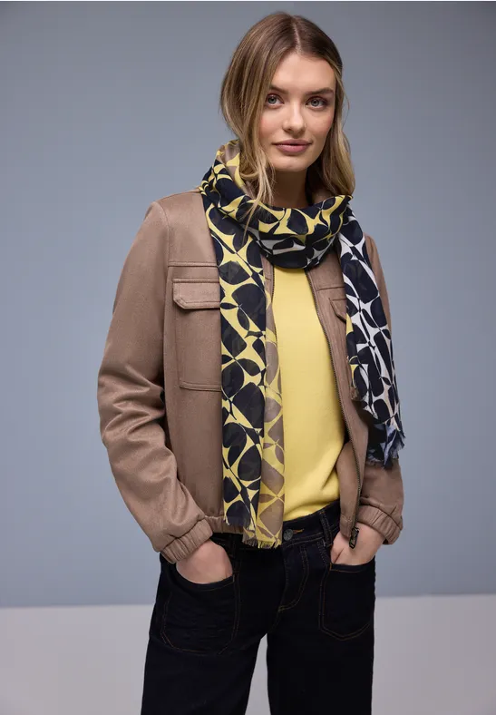 Gemusterter Schal multicolor