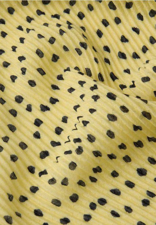 Gemustertes Tuch bloom yellow