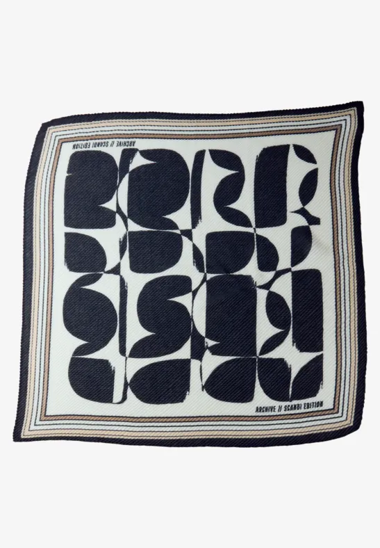 Gemustertes Tuch shadowed navy