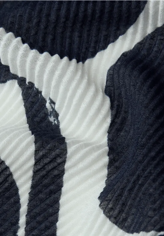 Gemustertes Tuch shadowed navy