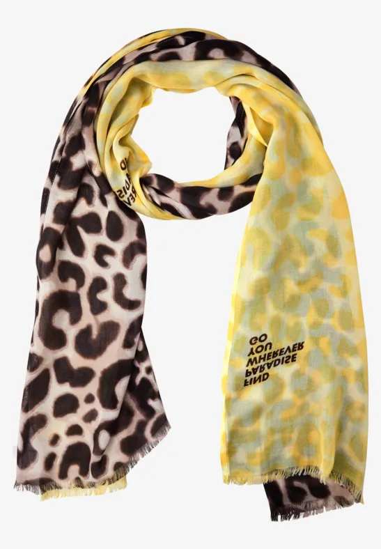 Sjaal Leo bloom yellow