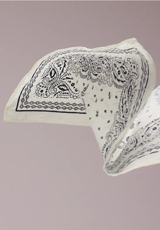 Wzorzysta bandana shadowed navy