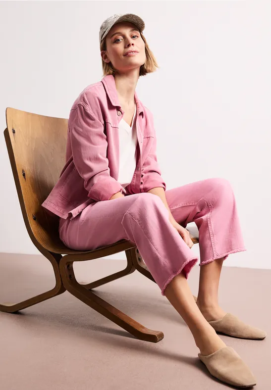 Cap aus Baumwolle mit Zebra-Print clay sand