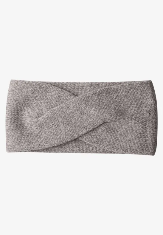 Stirnband in Melange-Optik Muddy Mocha