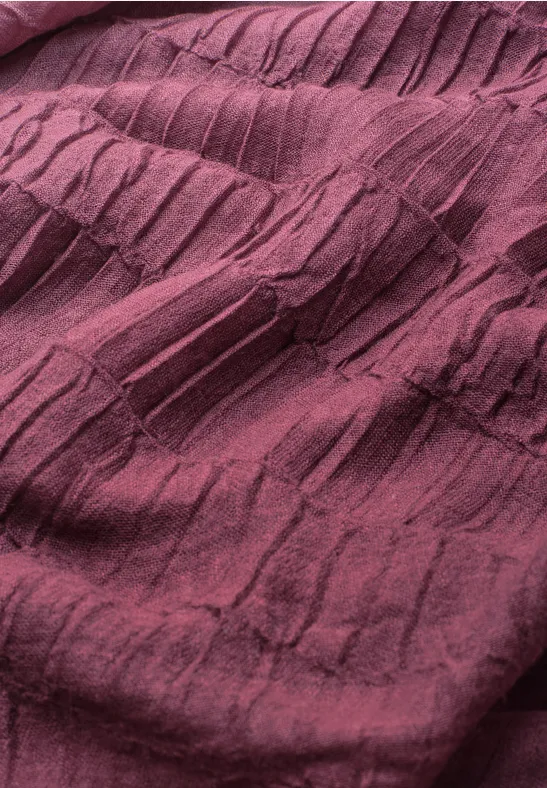 Langer Schal mit Farbverlauf rustic rouge