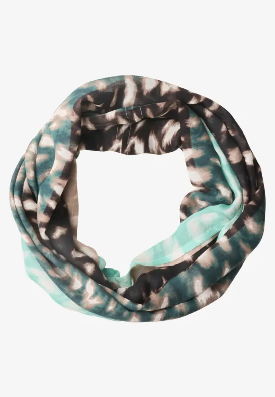 Loop-Schal mit Grafikprint multicolor