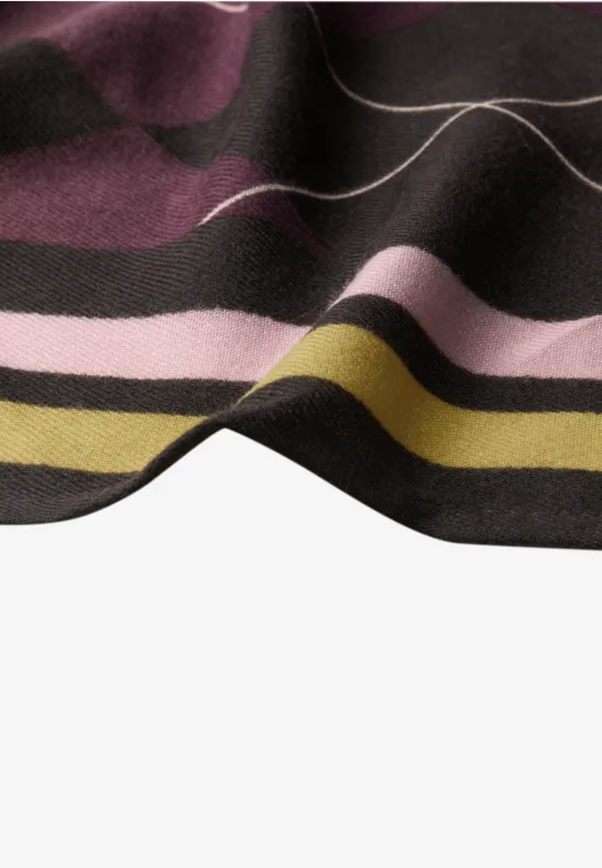 Dreieckstuch mit Argyle-Muster multicolor