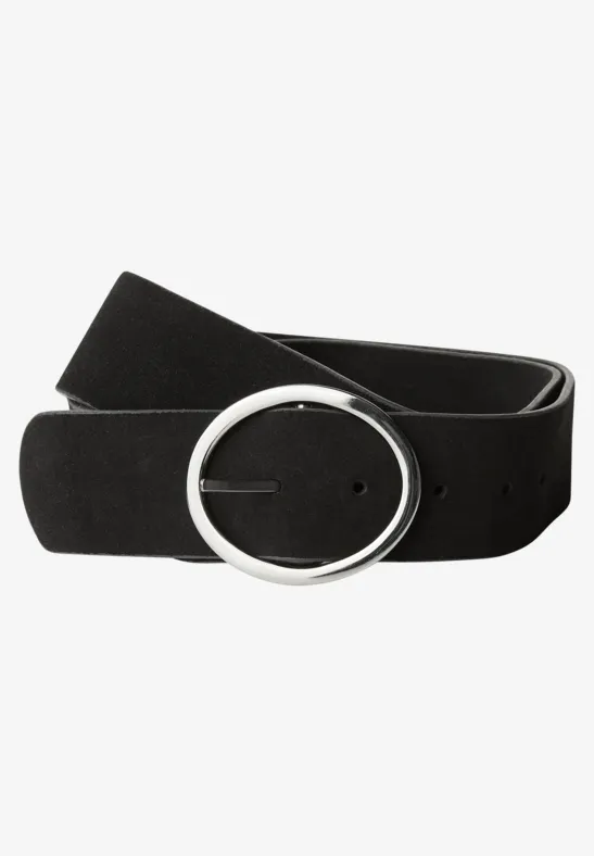 Velours Gürtel Black