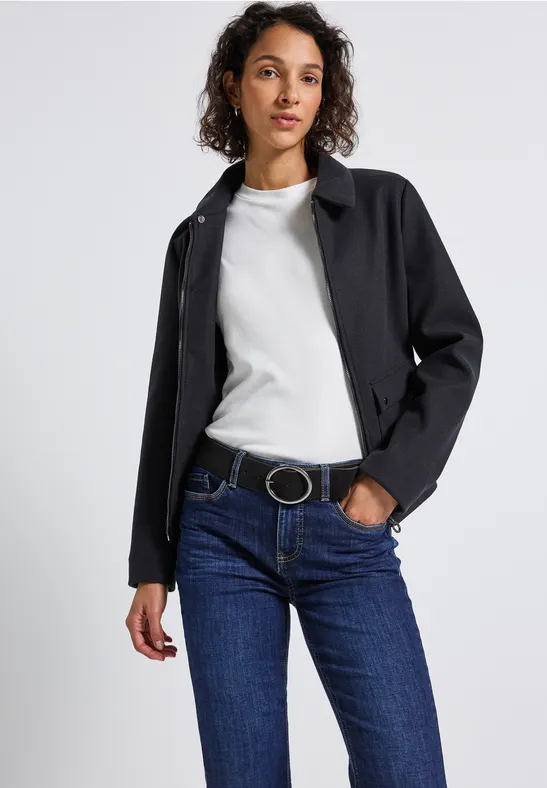 Velours Gürtel Black
