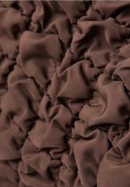 Padded Shopper mahogany brown