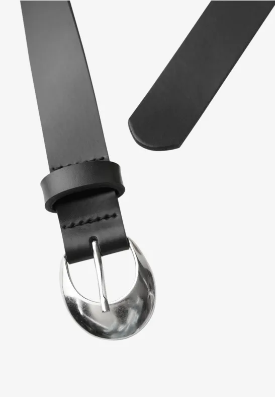 Gürtel mit Struktur Black