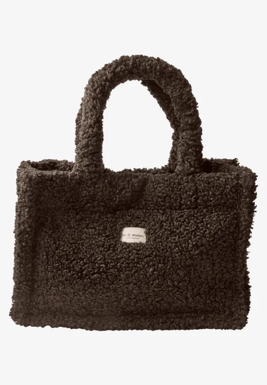 Sac de transport pour peluche, couleur unie auburn brown