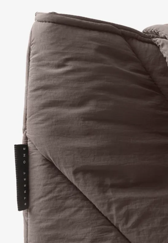 Sac cabas doublé, couleur unie auburn brown