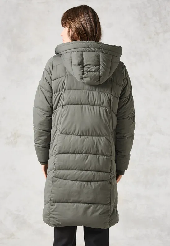 Manteau doublé golden khaki