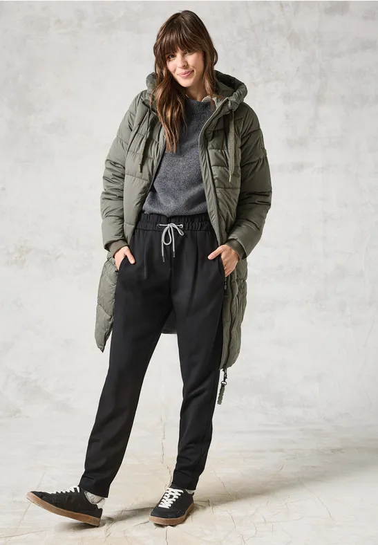 Manteau doublé golden khaki