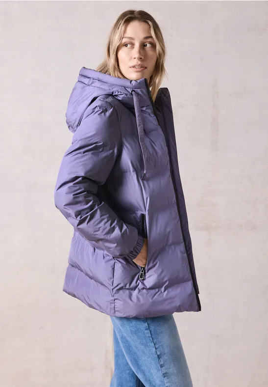Veste doublée stormy violet