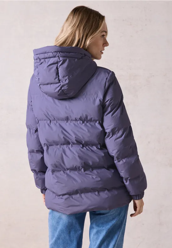 Veste doublée stormy violet