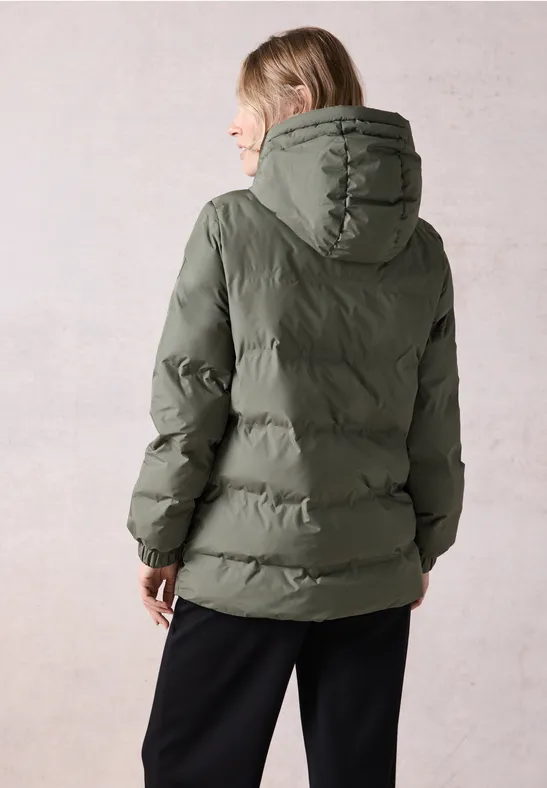 Gevoerd jack golden khaki
