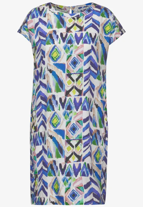 Robe d'été à imprimé vanilla white