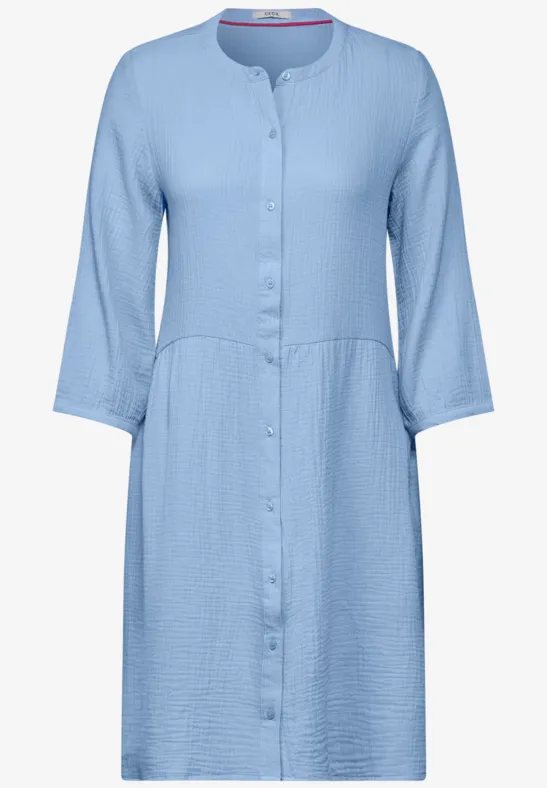 Robe en mousseline soft light blue