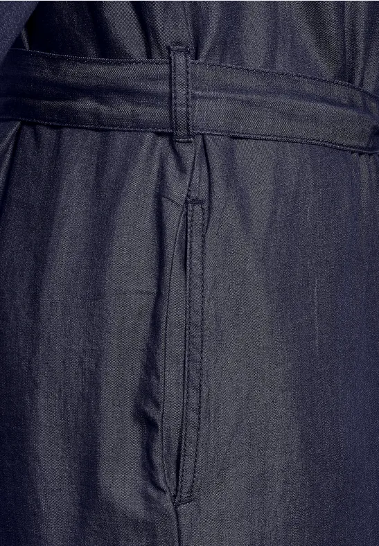 Lyocellkleid Dark blue wash