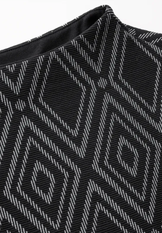 Ottoman Kleid Black
