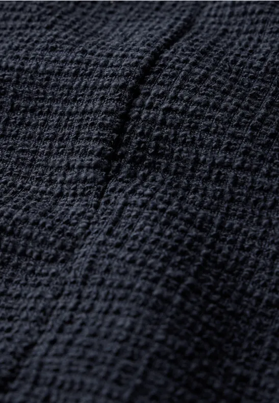 Robe structurée en couleur unie universal blue