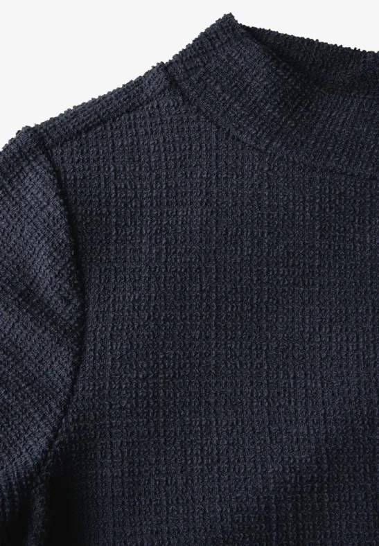 Robe structurée en couleur unie universal blue