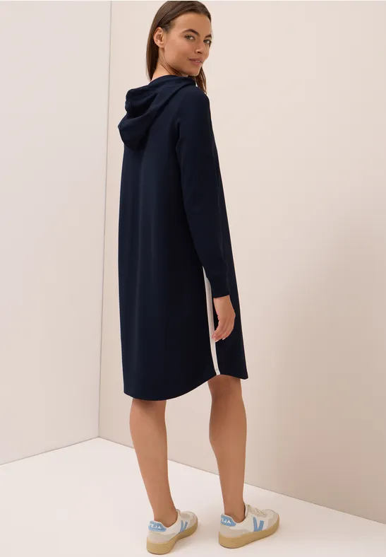 Kleid mit Galonstreifen urban dark blue
