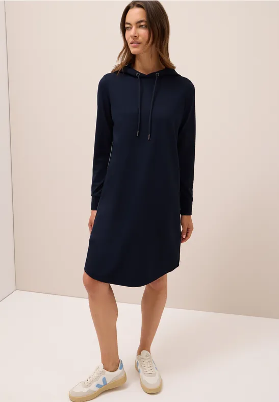 Kleid mit Galonstreifen urban dark blue