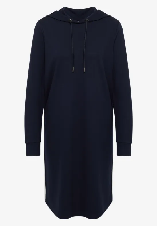 Kleid mit Galonstreifen urban dark blue
