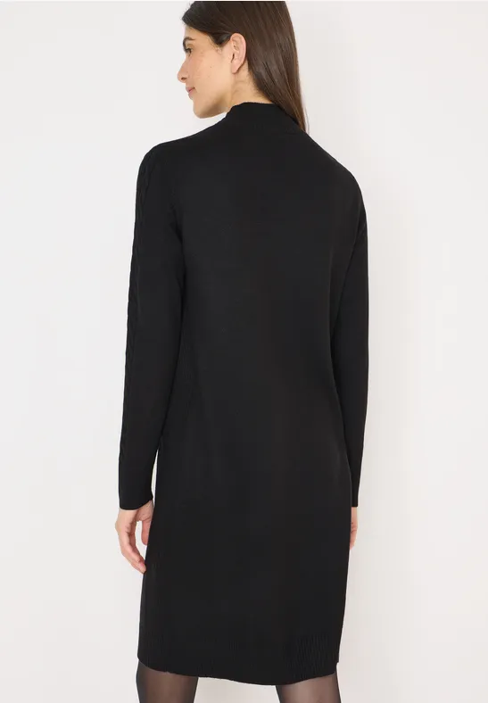 Kuscheliges Kleid Black