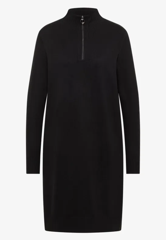 Kuscheliges Kleid Black