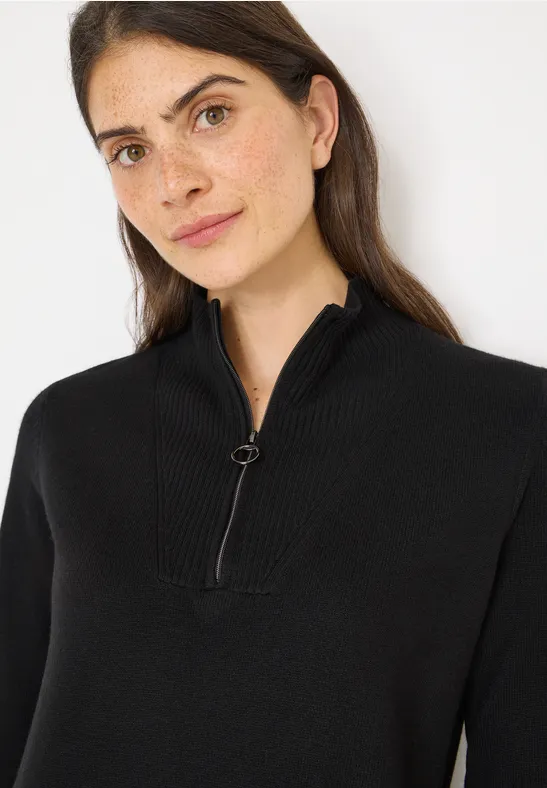 Kuscheliges Kleid Black