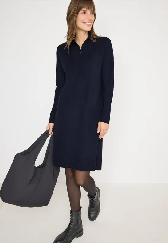 Kuscheliges Kleid urban dark blue