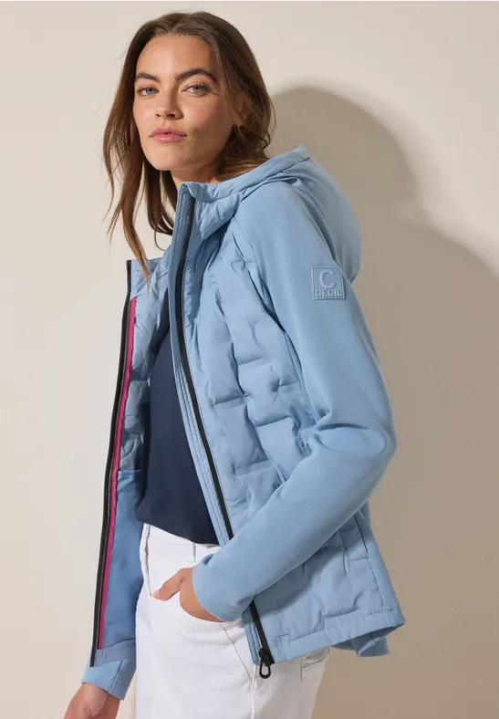 Leichte Jacke crystal blue