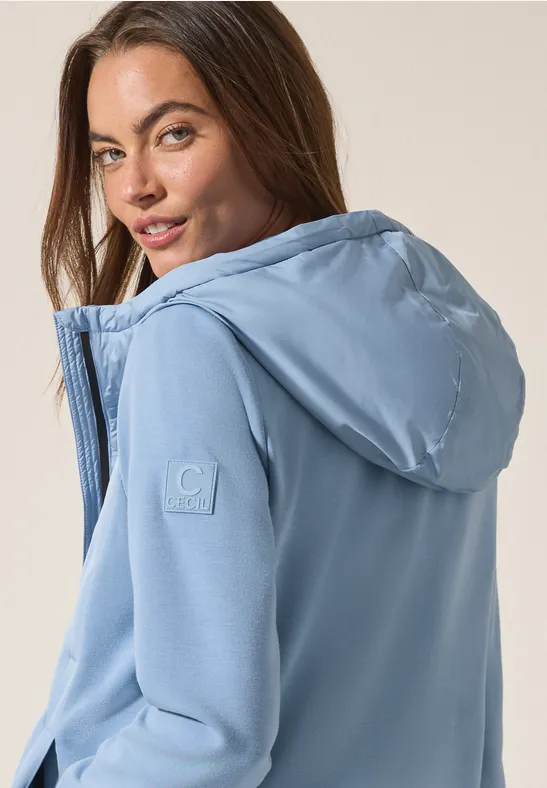 Leichte Jacke crystal blue