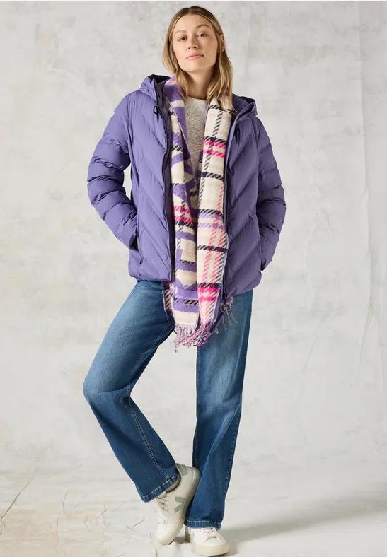 Veste doublée stormy violet