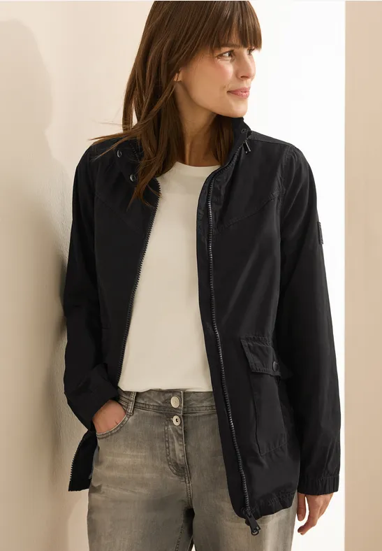 Veste midi Black