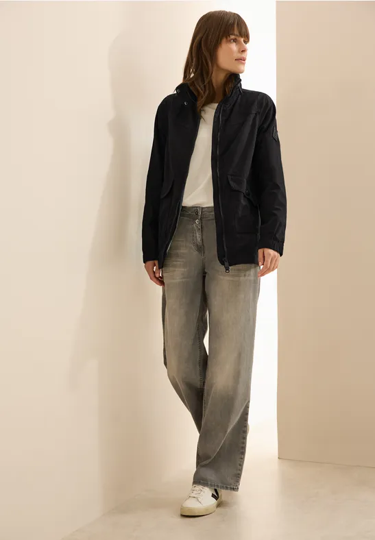 Veste midi Black
