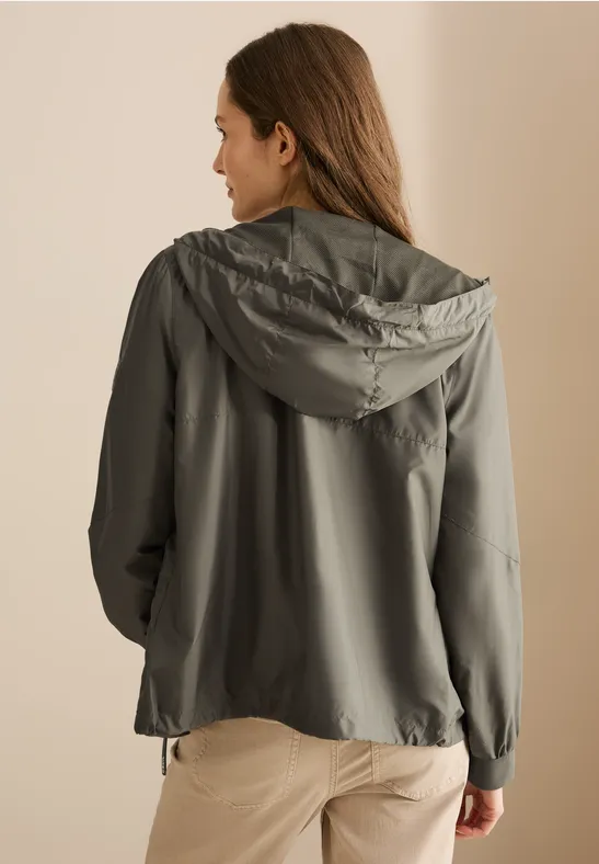 Coupe-vent avec poches earthy khaki