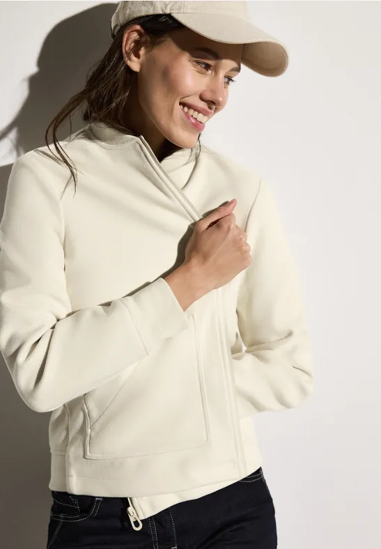 Blouson in Woll-Optik beige meringues