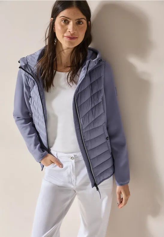 Scuba Jacke mit Kapuze lavender haze