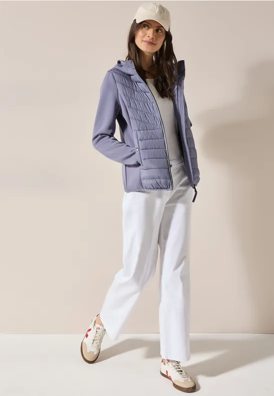Scuba Jacke mit Kapuze lavender haze