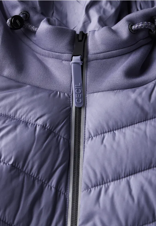 Scuba Jacke mit Kapuze lavender haze