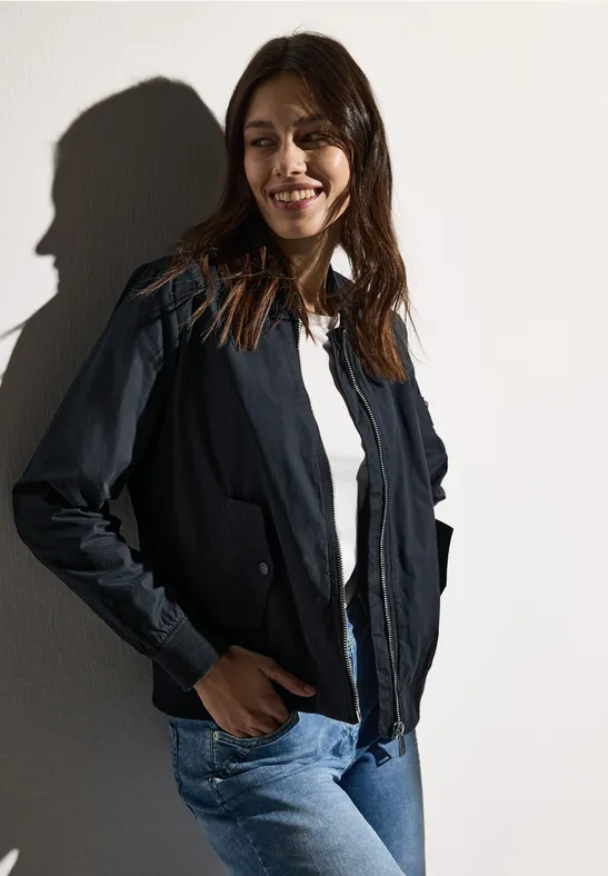 Blouson dark navy blue